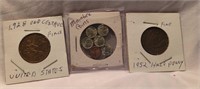 Half Penny, Centavo & Miniature Coins