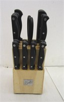 Emeril 17 Piece Knife Set in Wood Block