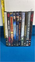 10 DVD movies Hoosiers, Shooter, The  Forgotten,