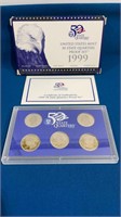1999 U.S Mint  Quarter Proof Set