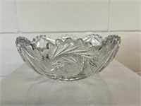 Crystal bowl small flaws