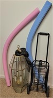 P - POOL NOODLES, HANGING LAMP & DOLLY (M30)