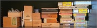 P - LOT OF EMPTY CIGAR BOXES (K1)