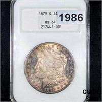 1879-S Morgan Silver Dollar NGC - MS64