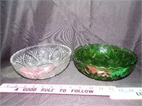GREEN / CLEAR BOWLS