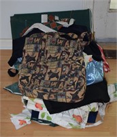 Various Fabric, Linens & Bag