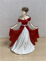 Royal Doulton Figurine - Birthstones July-Ruby