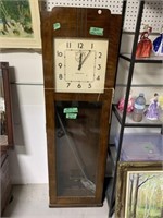 Large Vintage Wall Clock - International Business