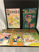 VINTAGE 70S RICHIE RICH/PINK PANTHER COMIC BOOKS