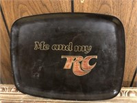 VINTAGE RC COLA COUROC TRAY ME AND MY RC 10” X