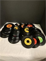 SELECTION OF VINTAGE 45 RECORDS