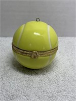 TENNIS BALL TRINKET BOX 2”T