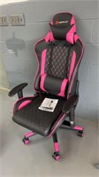 Massaging pink gaming chair new