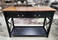 Sofa Table with Large Drawer.