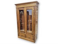 Large Custom wooden display cabinet.