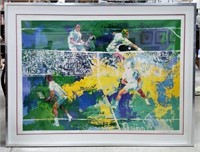 LeRoy Neiman "Doubles Tennis" Serigraph