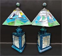 Pair of Nautical themed Lamps