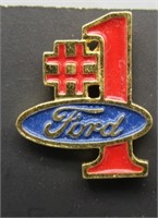 Ford #1 Blue/Red Pin.