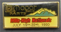 Mopar Mile High Nationals July 19-22 1990 Pin.