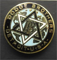 Dodge Brothers Detroit USA Pin.