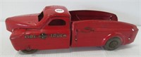 Vintage 1950's/1960's Buddy L Red Firetruck with