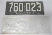 Fantastic 1924 New York Long Length License