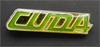 Cuda Green/Gold Pin.