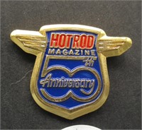 Hot Rod Magazine 50th Anniversary Pin.