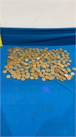 250 Unsearched Wheat Cents, any dates or Mint