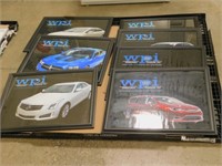 7 Framed WPI Pictures