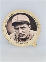 1937 Joe Medwick Dixie Lid w/Tab 2 5/16 Supplee