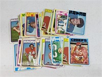 Lot of 1970s Football Cards