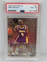 1996 Fleer Metal Kobe Bryant RC #181 PSA 8 NM/MT