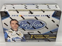 2016 Panini Cert. Racing Hobby Box 2 Autos 2 Mem