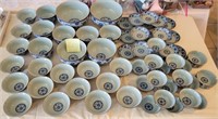 899 - 60 PIECES MIXED LOT OF BOWLS & SAUCERS(Z230)