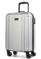 bugatti Luggage Prague Collection. Silver. 24" ABS