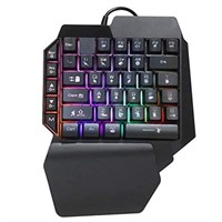 One-Handed Gaming Keyboard, Professional Gaming Ke