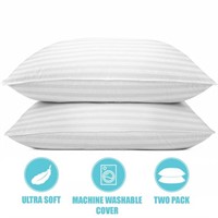 2 Lux Decor Collection Bed Pillows, King