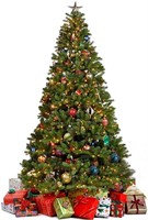 7.5' Artificial Christmas Tree with 600 White Ligh