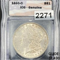 1886-O Morgan Silver Dollar ICG - GEN