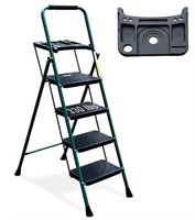 4 Step Ladder, HBTower Folding Step Stool
