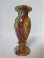 Vintage Onyx Striped Vase
