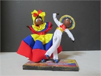 Colombia Display Souvenir Dolls