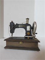 Vintage Style Sewing Machine Box