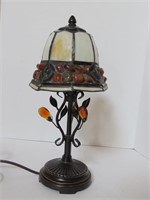 Antique Golden Sand Pebble Stone Accent Lamp