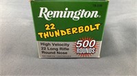 (500) Remington 22 Thunderbolt 22 Long  Rifle