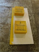 Pair of Lockout/Tagout Stations
