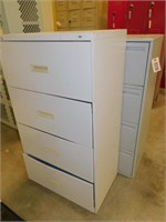 2 Metal File Cabinets 30x191x53.5 & 42x18x51