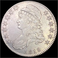 1819 Capped Bust Half Dollar UNCIRCULATED