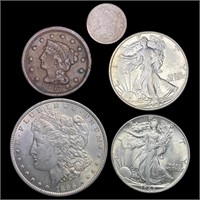 5 Misc Coins UNCIRCULATED